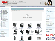 Tablet Screenshot of microdata.it