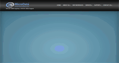 Desktop Screenshot of microdata.com