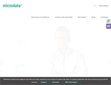 Tablet Screenshot of microdata.es