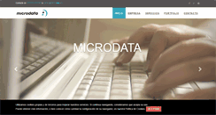 Desktop Screenshot of microdata.ws