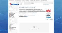Desktop Screenshot of microdata.fi