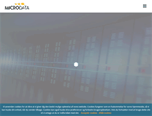 Tablet Screenshot of microdata.dk